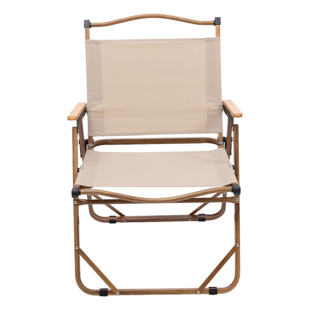 Крісло розкладне туристичне 52×53×77 см крісло Бежеве HP-SY-1B Коломия - фото 9