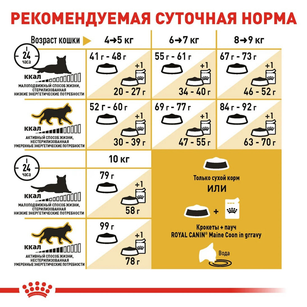 Royal Canin Maine Coon Adult (Рояв Канін Мейн Кун Едалт) сухий корм для котів мейн-кун від 15 місяців 10 кг. Запоріжжя - фото 8
