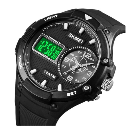 Годинники наручні SKMEI 1761BKWT, ЧОРНИЙ/БІЛИЙ, 10267 Дніпро