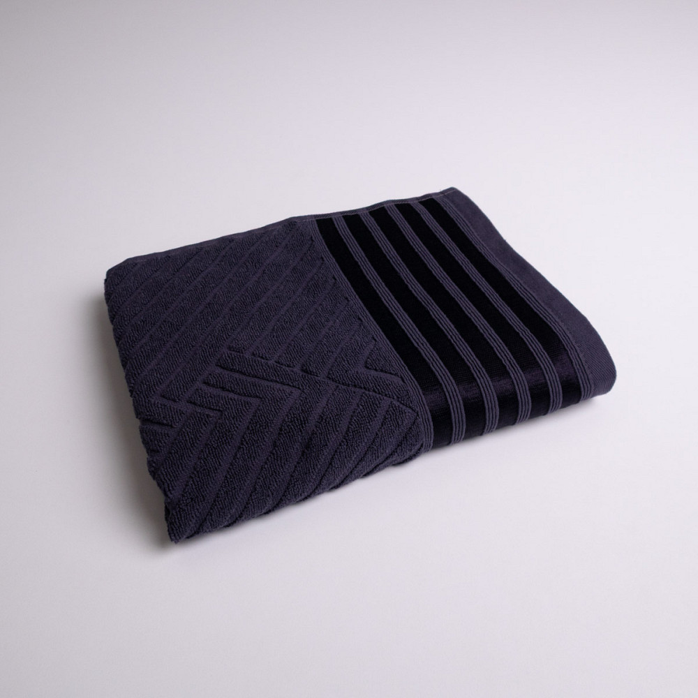 Полотенце махровое среднее SOFT GM Textile 50х90см 500г/м2 (Графитовый) Сумы - изображение 1