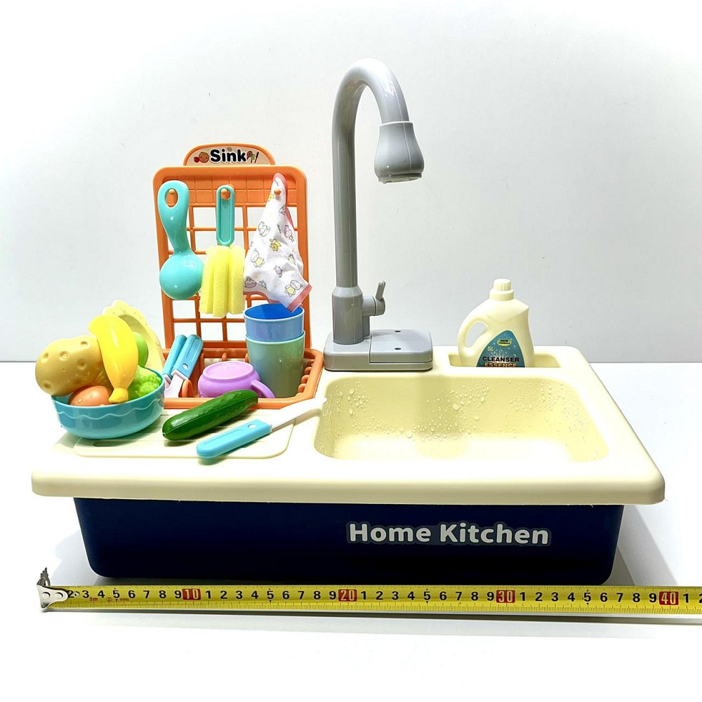 Кухня дитяча Limo Toy мийка ллється вода 20 предметів звук світло (WD-T42) Чернігів - фото 4
