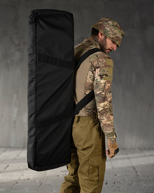 Сумка для переноски оружия хранения пиксель кейс для АК  АКС  AR  M-16 Черный Одесса - изображение 10