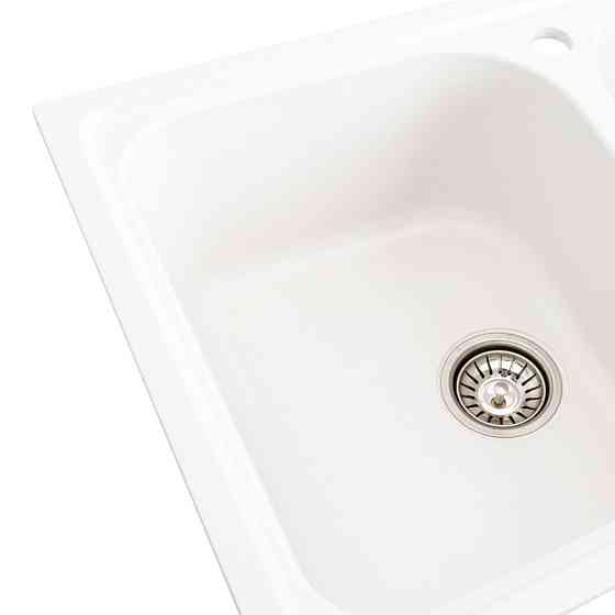 PLATINUM Гранітна мийка для кухні Platinum 7950 Equatoria матова Білосніжна Київ