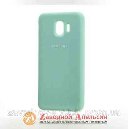 Samsung J4 J400 защитный чехол Silicone Cover mint Одесса