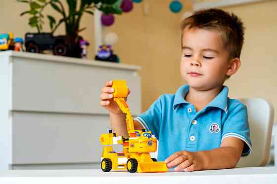 Конструктор-трансформер Super Wings Small Blocks 2в1 Buildable Transforming Vehicle Донні (Donnie) Київ