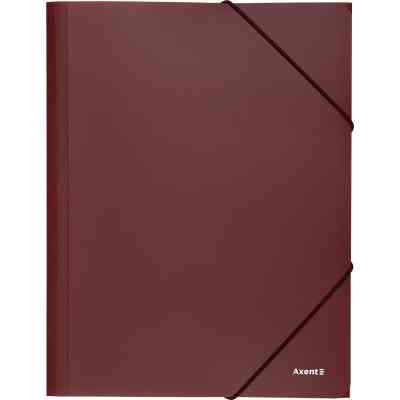 Папка на резинках Axent A4 500 мкм burgundy (1508-04-A) Винница