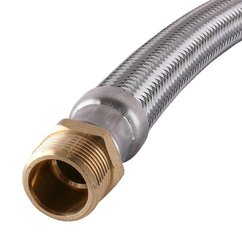 Шланг антивібраційний прямий TUCAI EXTRA TWIST 1″ 0,5м RIVER MG-1-500 204741 Луцьк - фото 4