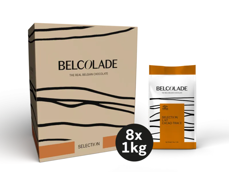 BELCOLADE LAIT МОЛОЧНИЙ 1KG SELECTION CACAO-TRACE Павлоград - изображение 3