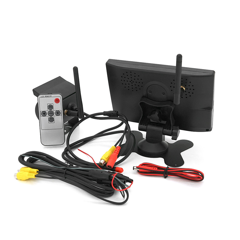 7-дюймовый автомобильный HD ЖК-дисплей на две камеры, 24V, расширение 420TVL, угол линзы 120° Киев - изображение 2