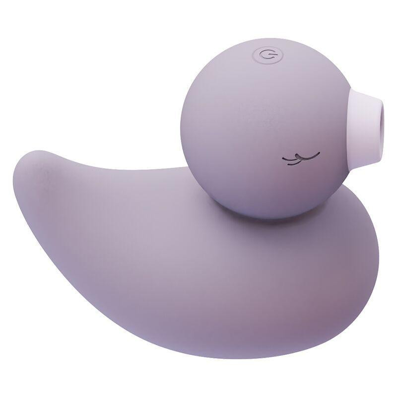 Вакуумний вібратор-качечка CuteVibe Ducky Grey Sex Aura Київ - фото 3