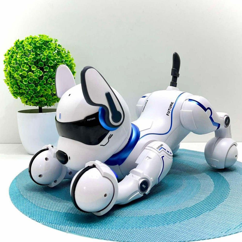 Собачка на радіокеруванні їздить реагує на голос робить трюки Білий (A001) Чернигов - изображение 9