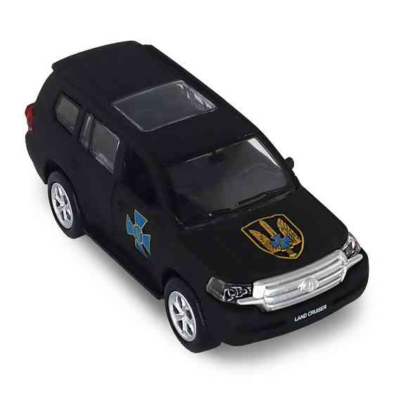 Автомодель серії "Шеврони Героїв" Toyota Land Cruiser "ЦСО “АЛЬФА” TechnoDrive KM6010SA Вінниця
