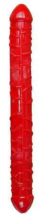 Двойной фаллоимитатор Boss Series: Flexible Double Dong Red, BS6700090 Sex Aura Киев