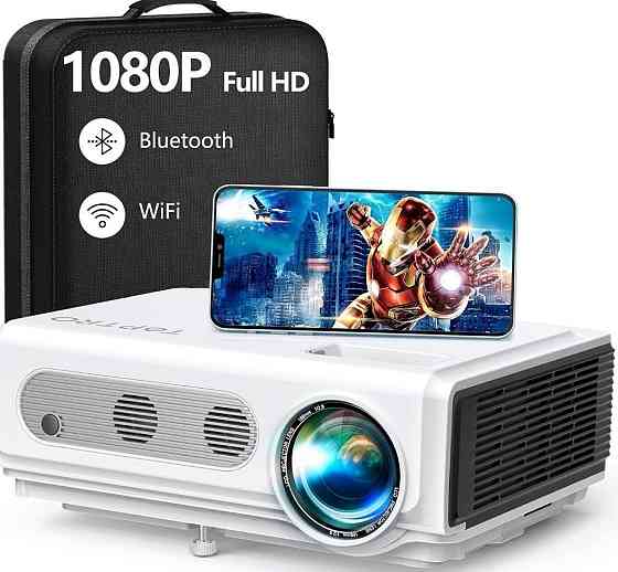 Проєктор LED TOPTRO TR82 Wi-Fi 5.0 Bluetooth Full HD 1080P. Київ