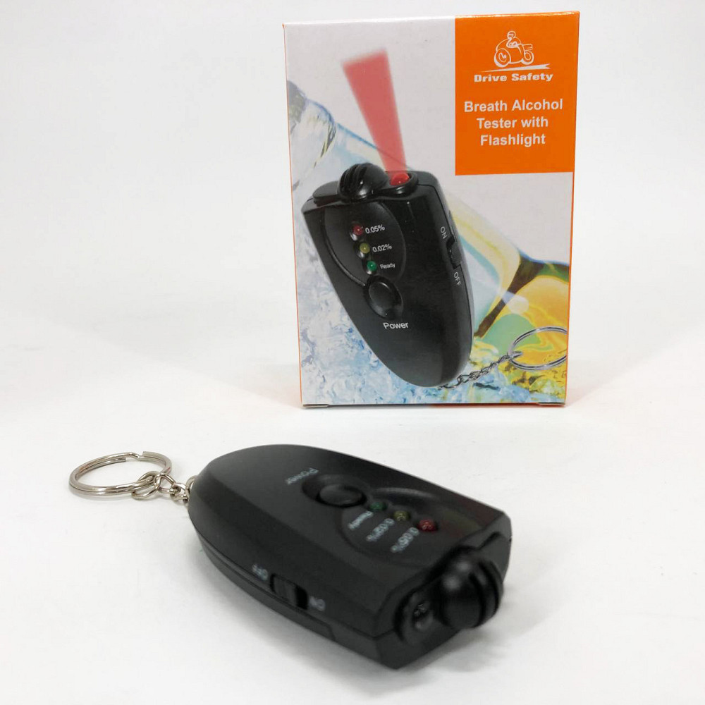 Алкотестер для особистого користування 2 x ААА, Прилад для вимірювання алкоголю в крові, FD-824 Алко тест Київ - фото 9