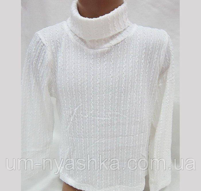 Гольф белый водолазка белая детская на рост 104-110 Кривой Рог - изображение 1