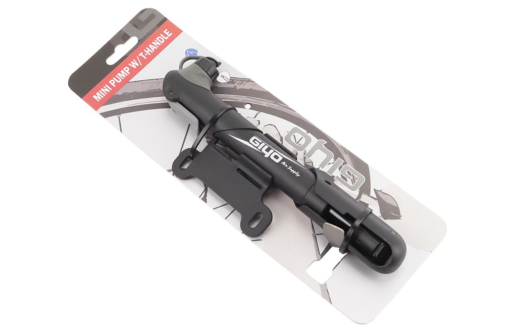 Насос пластмасовий з Т-ручкою, чорно-сірий GP-42S Киев - изображение 1