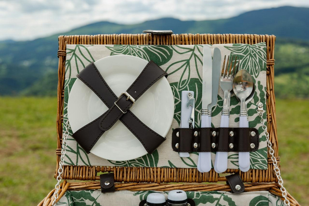 Lugi Кошик для пікніка на 2 персони 38 x 26 x 18 см Коломыя - изображение 3