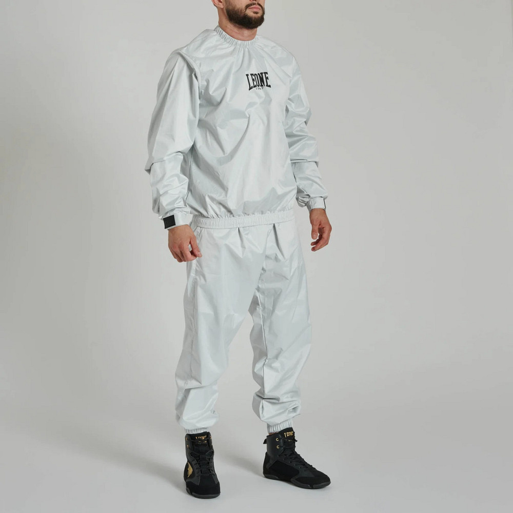 Костюм для похудения Leone Advance Grey термокостюм сауна эффект потоотделения фитнес тренировочный Размер S/M Киев - изображение 2