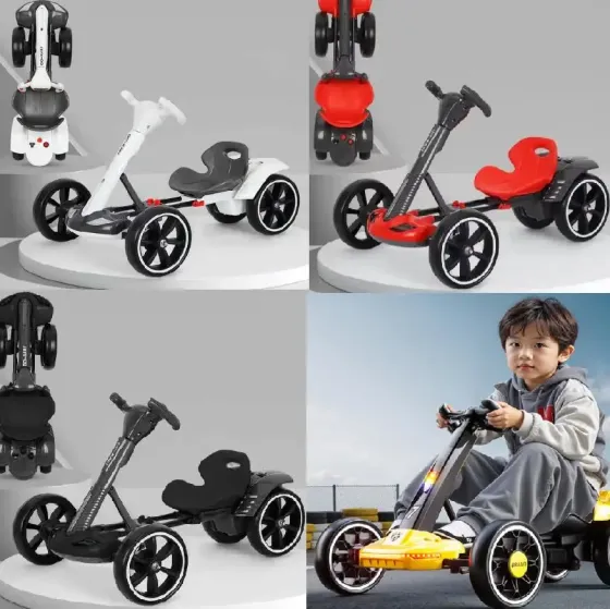 Электромобиль сложен с аккумулятором 6V 4.5Ah и скоростью до 6 км/ч/M-6072 Eco Koleso Коломыя