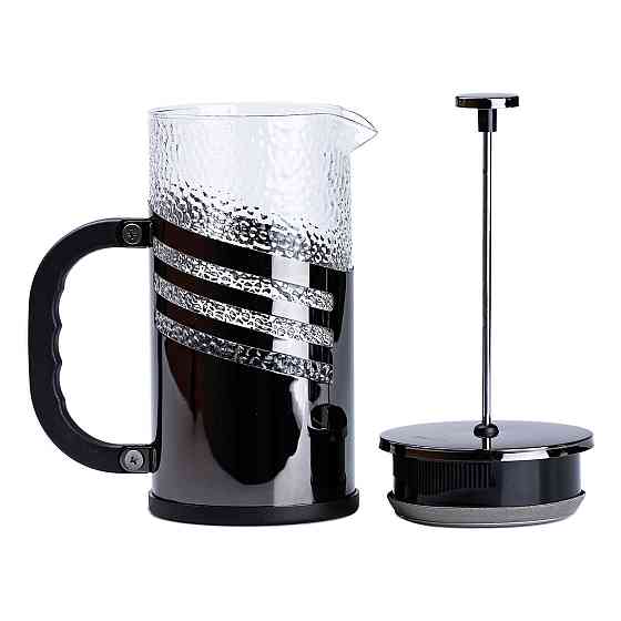 TS Kitchen Чайник для заварки з френч пресом і фільтром 1 л чорний HP33537B Коломыя