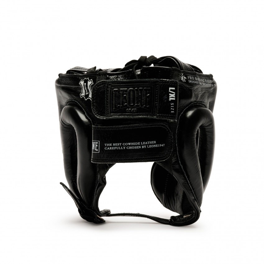 Боксерський шолом з бампером Leone Greatest Black L/XL професійний захист для боксу, ММА та єдиноборств Київ - фото 5