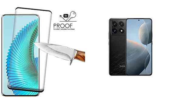 Захисне скло HyperGlass Pro для Xiaomi Redmi K70, K70E, K70 Pro – максимальна чутливість та захист Київ