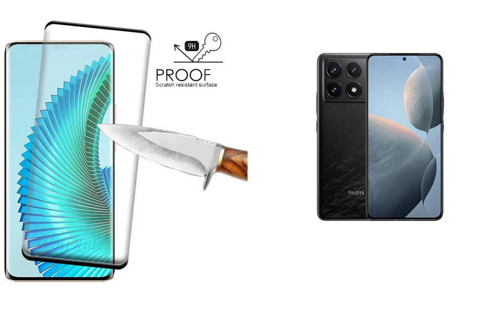 Захисне скло HyperGlass Pro для Xiaomi Redmi K70, K70E, K70 Pro – максимальна чутливість та захист Київ - фото 1