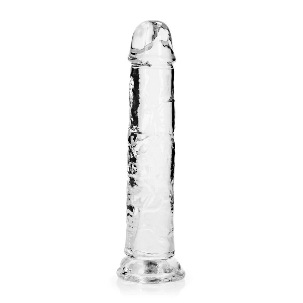 Фалоімітатор - Realrock Dildo 8" Transparent Sex Aura Київ - фото 3