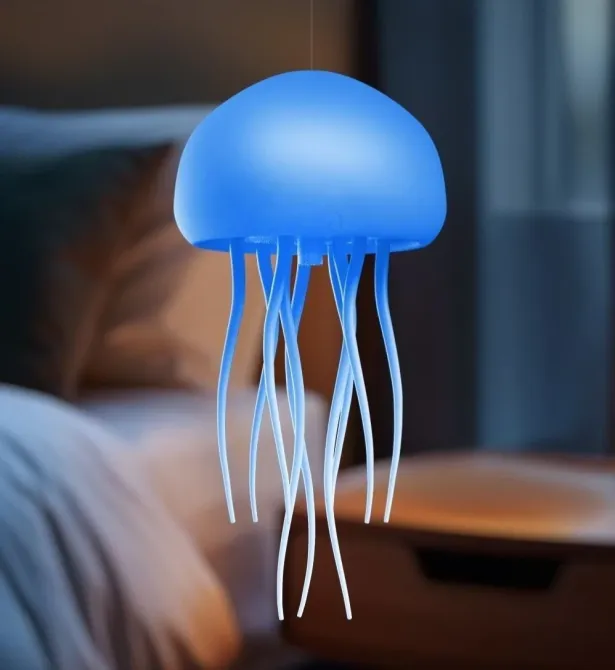 Лампа Медуза светодиодная декоративная 86 на 232 мм разноцветный Киев - изображение 8