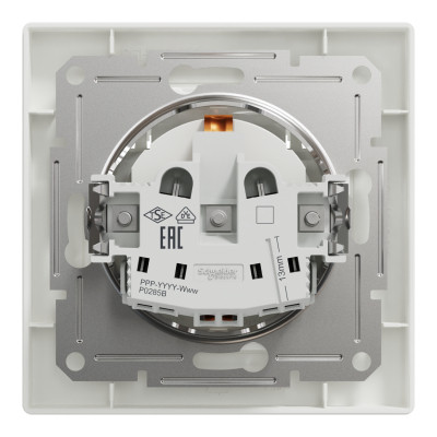 Розетка Schneider Electric ASFORA з кришкою, біла (EPH3100121) Винница - изображение 8