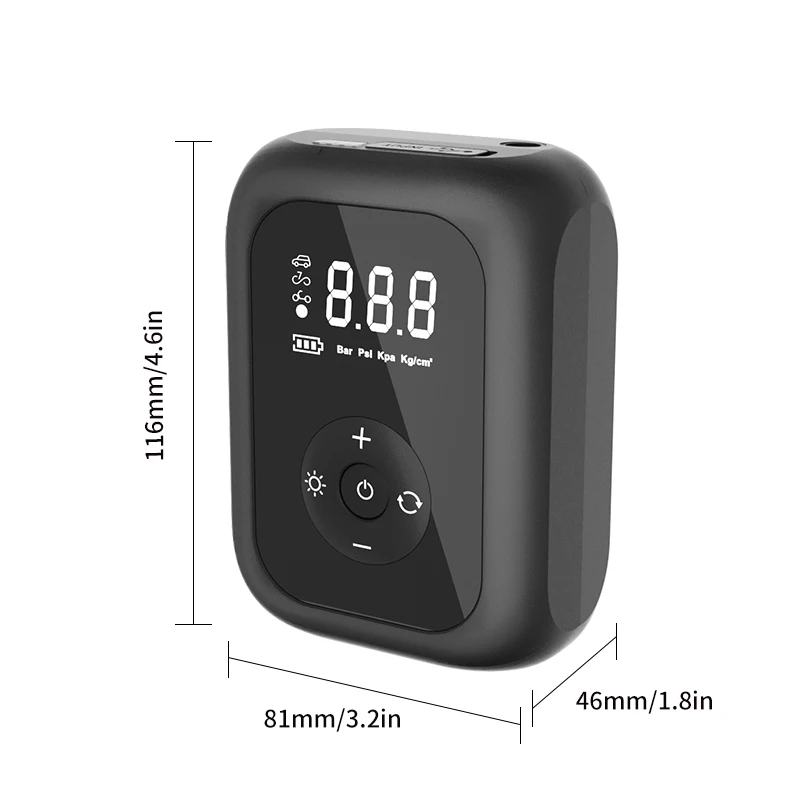 Компресор портативний акумуляторний Харків - фото 3