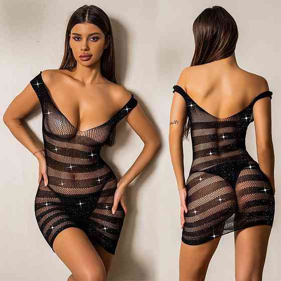 Бодістокінг-сукня JSY WW7173-D One Size Sex Aura Київ