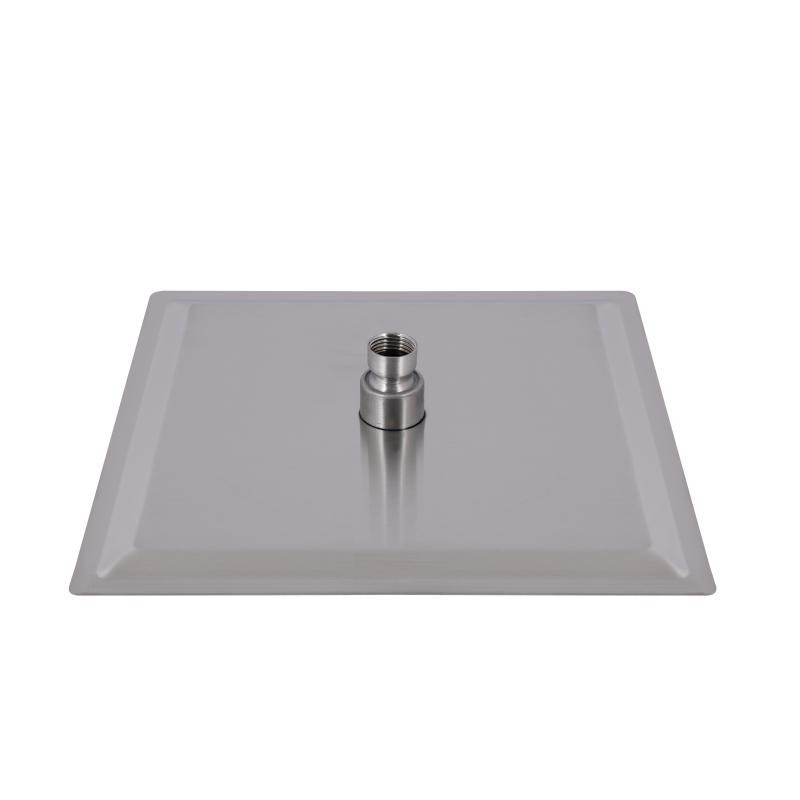 Душевая система с изливом Lidz Kubis 1033 на три потребителя (k35) LDKUB1033NKS46110 Nickel сатин Киев - изображение 8