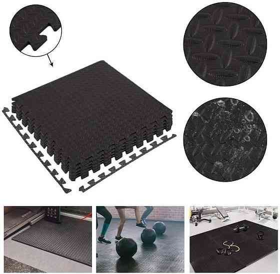 Комплект захисного покриття мат-пазл 1.9 см 60х60 см 4 частини Спортивні покриття Київ