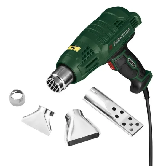Фен будівельний мережевий Parkside 2000 Вт 350 / 600 °C (PHLG 2000 F5) Полтава