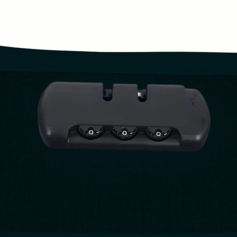 Сумка-органайзер для документів з кодовим замком, дорожня для подорожей водонепроникна, чорна Кам'янець-Подільський - фото 4