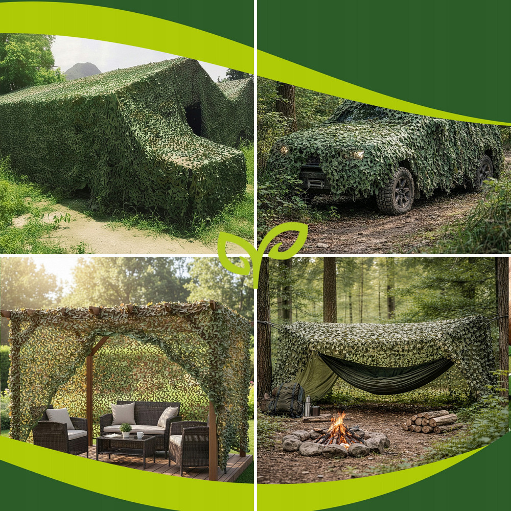 Камуфляжна маскувальна сітка розміром 3х6 метрів з кріпленнями Gardlov (27385) Нововолинськ - фото 8