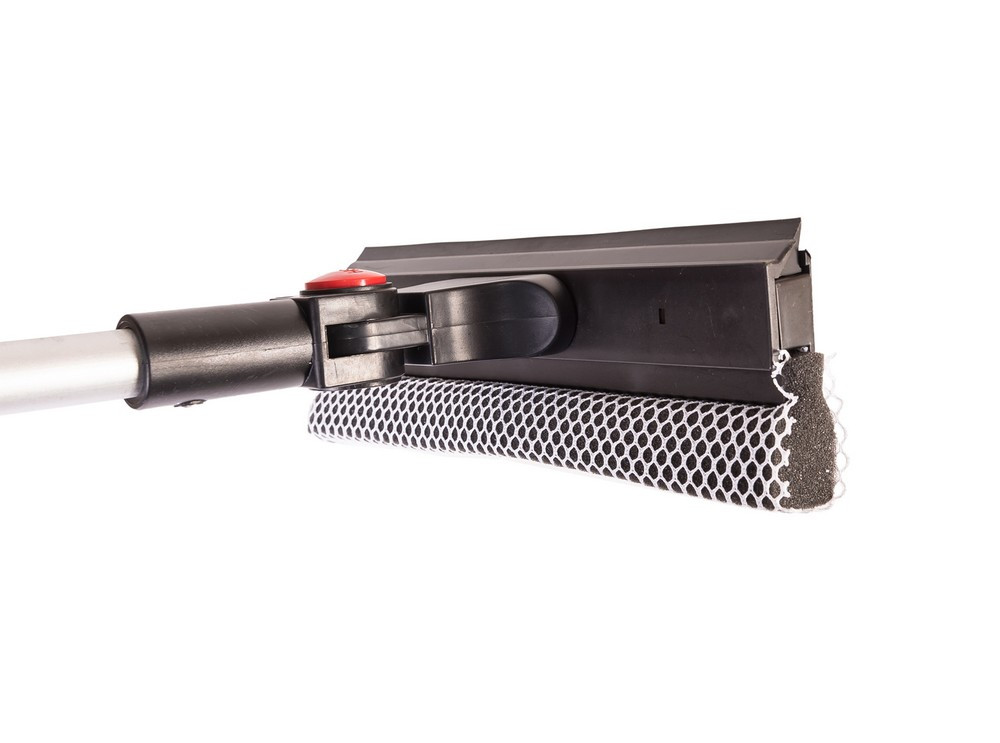 MASTERTOOL Водозгін двосторонній MASTERTOOL гума/поролон 250 мм 740-1070 мм з телескопічною руч Коломия - фото 6