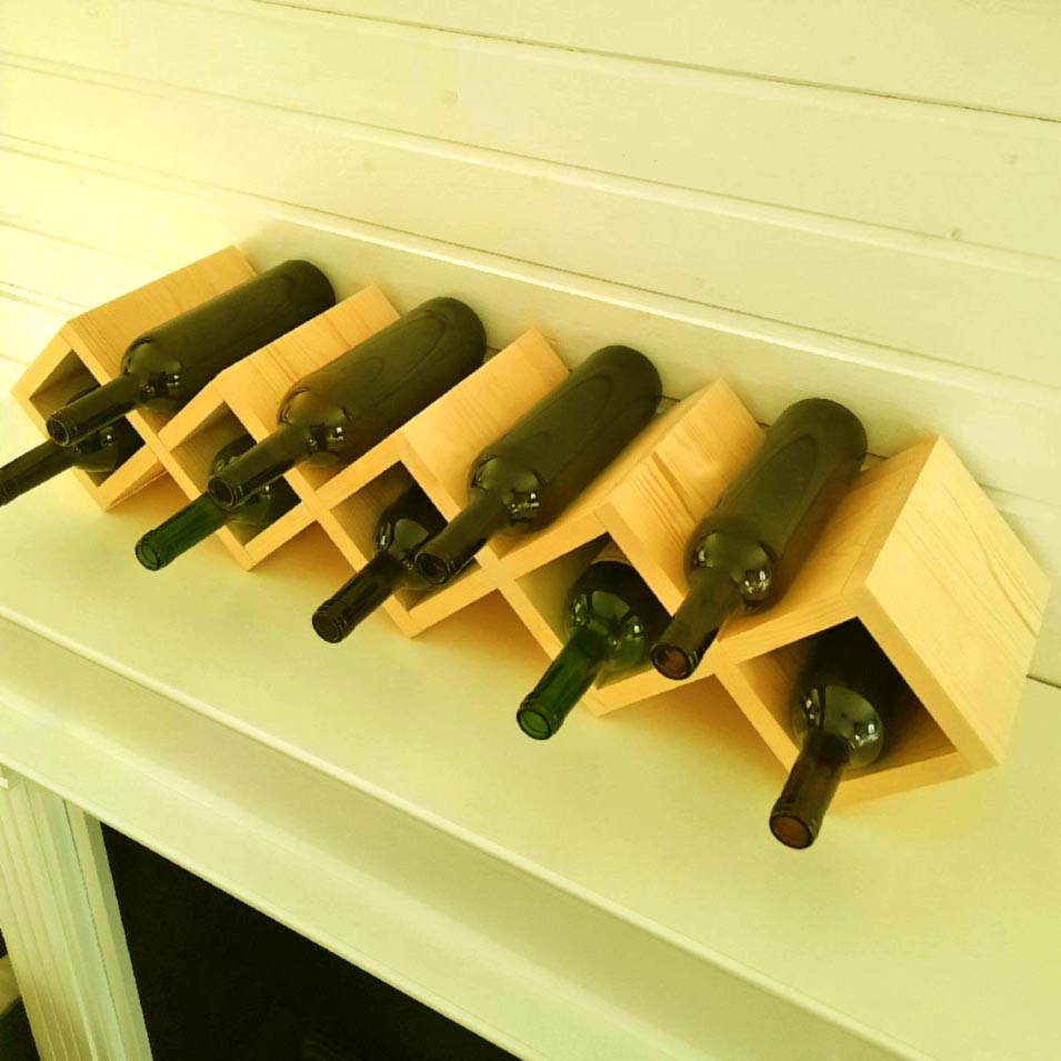 Настільна винна полиця "Романо" каррі Миколаїв - фото 1