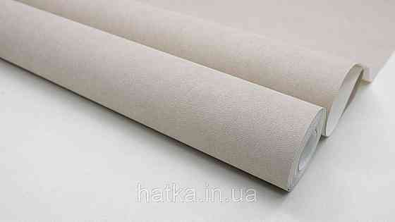 Шпалери метрові вінілові на флізеліні Sintra Structure однотонні без структури матові бежеві 520338 Київ