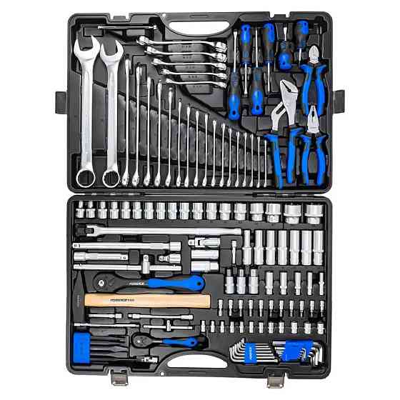 Набір інструментів 128 предметів 1/4'', 1/2'' FORSAGE F-41282-5 Одеса