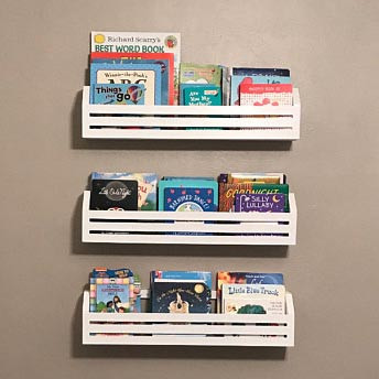 Настінна книжкова полиця "Атлас 80" зефір Миколаїв - фото 2