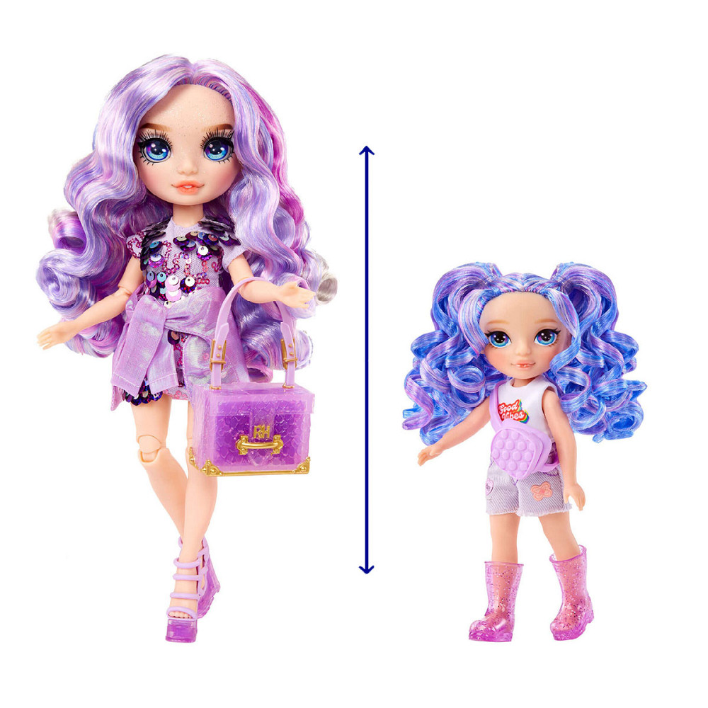 Ігровий набір з лялькою Rainbow High серії Littles - Аметиста Дніпро - фото 6