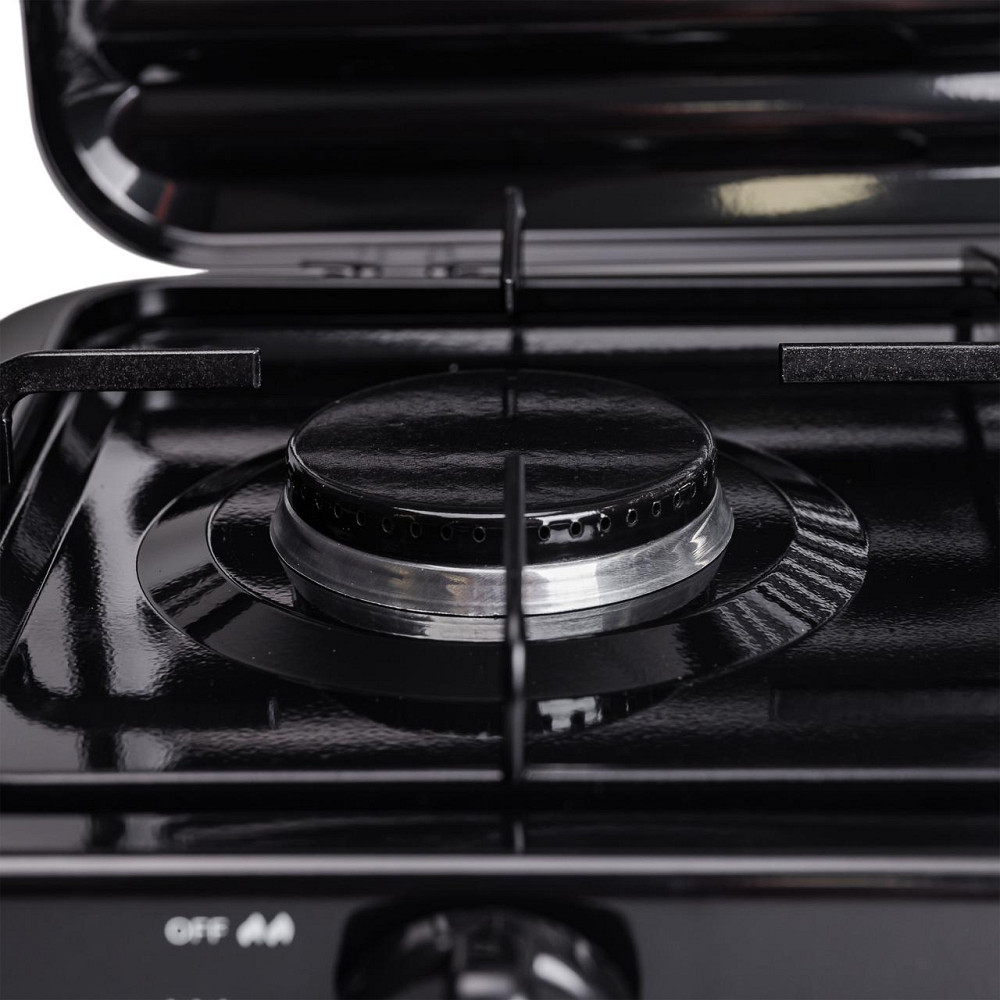 Настільна газова плита на 3 конфорки Sokany 5.5 кВт Чорна Lugi SK-6003B Коломия - фото 7