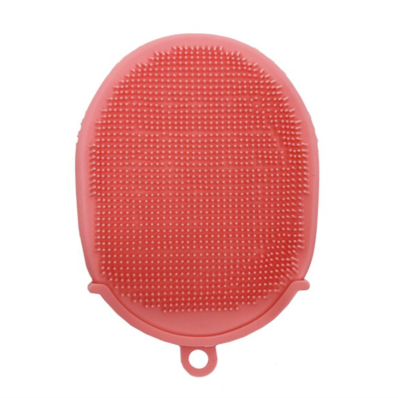 Силіконова мочалка-рукавичка для купання MGZ-0929(Pink) Вінниця - фото 2