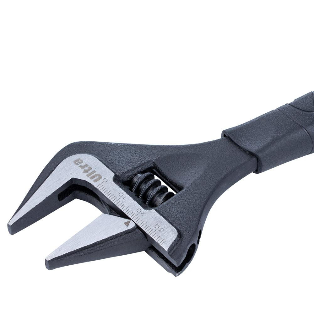 Ключ разводной с тонкими губами 215мм, 0-39мм CrV ULTRA (4100122) Ровно - изображение 3