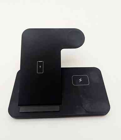 Безпровідна зарядка для телефону FDGAO B381 15W 3в1 Луцьк