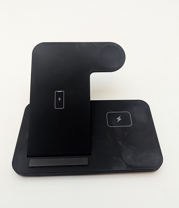 Безпровідна зарядка для телефону FDGAO B381 15W 3в1 Луцьк - фото 1