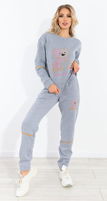 Тёплый костюм с вышивкой (44) Киев - изображение 1